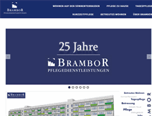 Tablet Screenshot of brambor.com