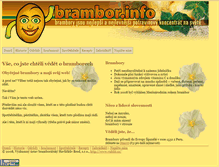 Tablet Screenshot of brambor.info